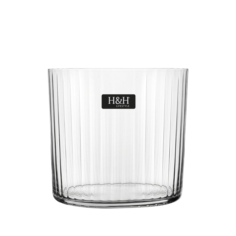 Set De 6 Verres à Cocktail Gary En Verre Optique - Capacité 40 Cl, Design Moderne