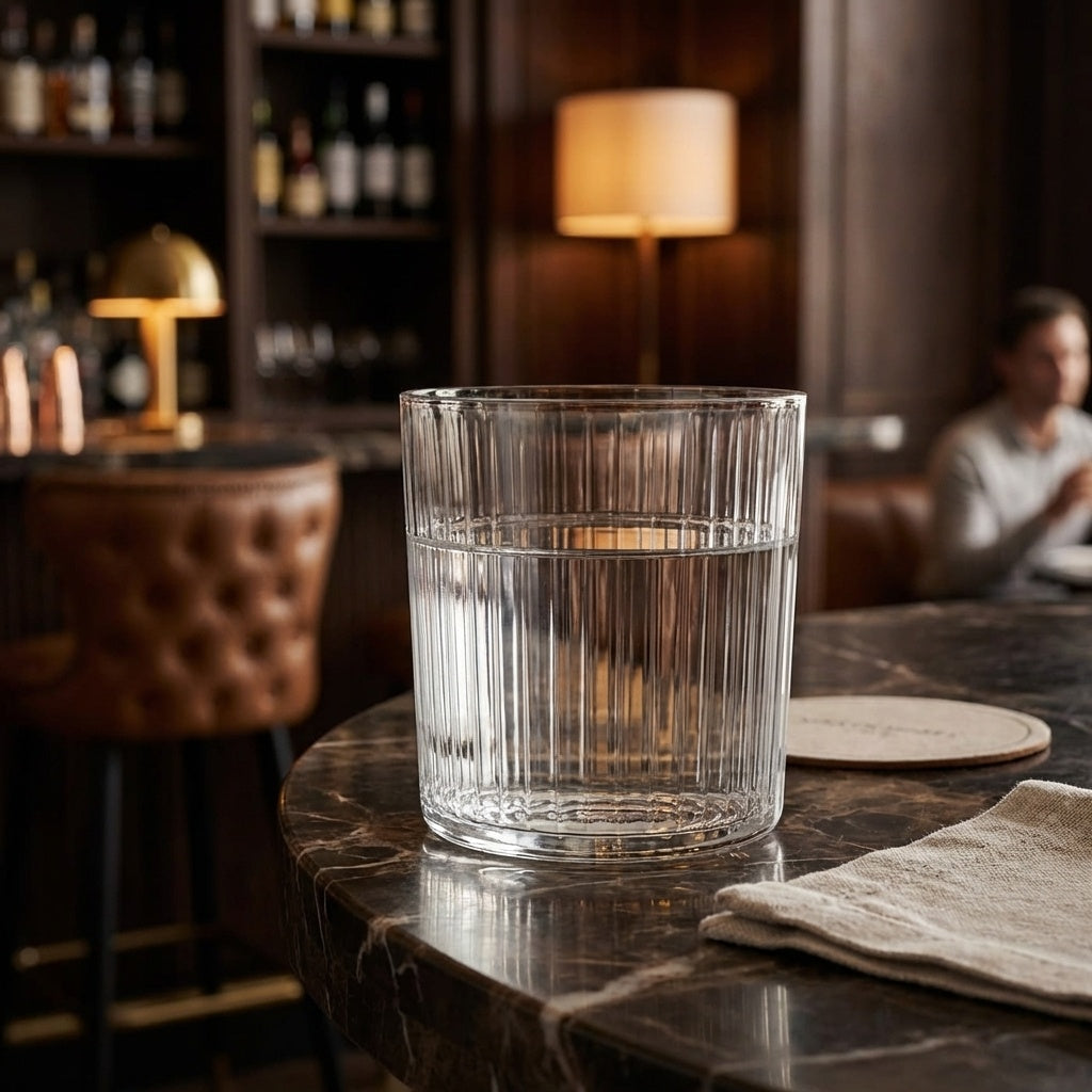 40 cl - Gary Bicchiere Acqua in Vetro - Set 12 Pz