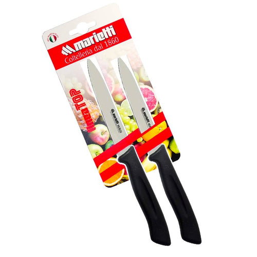 Marietti Top Coltello Bistecca In Acciaio Inox Set 2 Pz