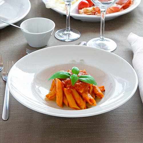 26 5 Cm Saturnia Napoli Piatto Pasta In Porcellana Set 6 Pz