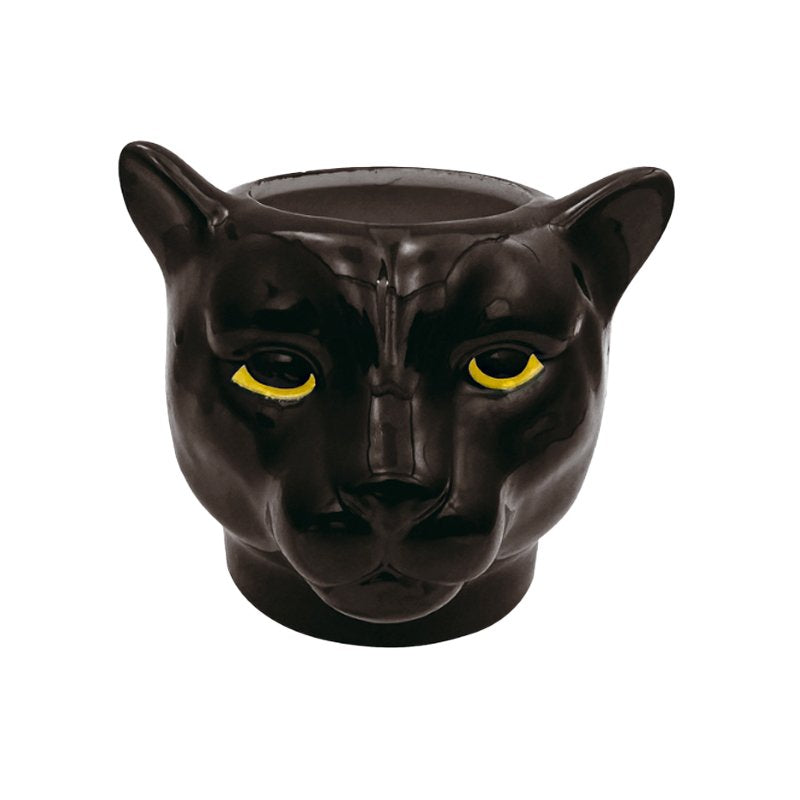 50 Cl Paderno Tiki Mug Bicchiere Cocktail Pantera In Ceramica