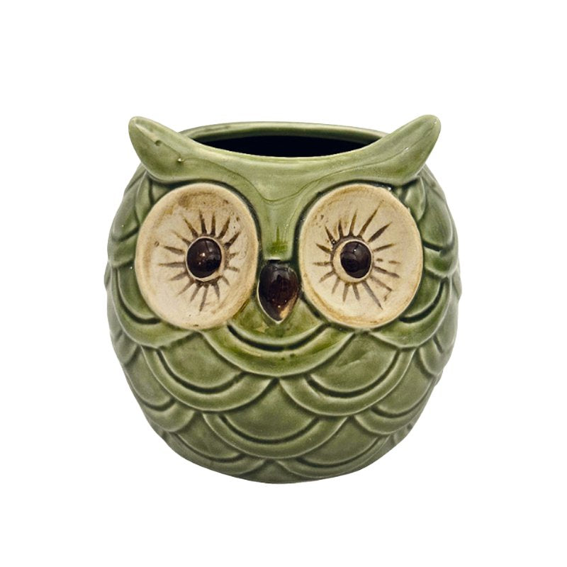 50 Cl Paderno Tiki Mug Bicchiere Cocktail Gufo In Ceramica