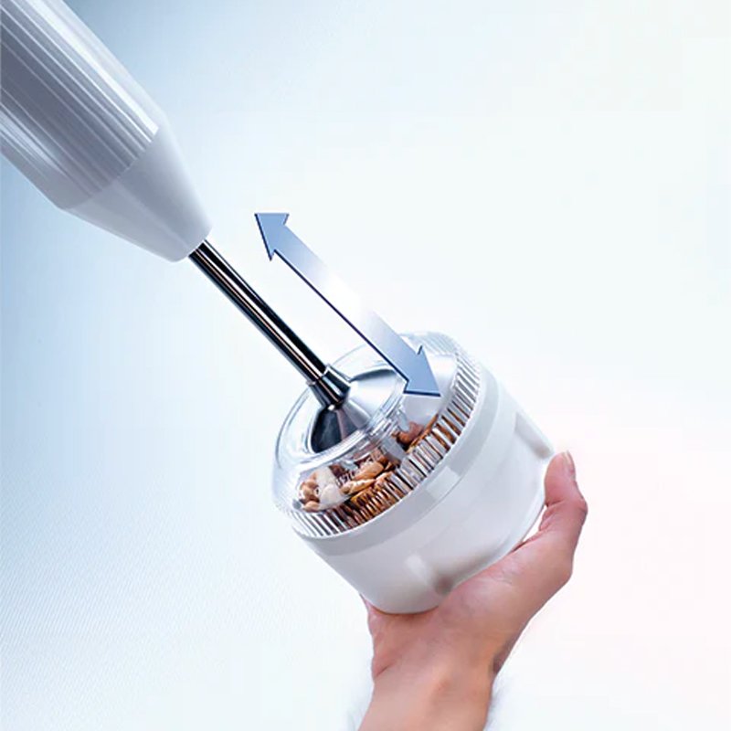 Bamix Processor Macinino Per Frullatore In Acciaio Inox