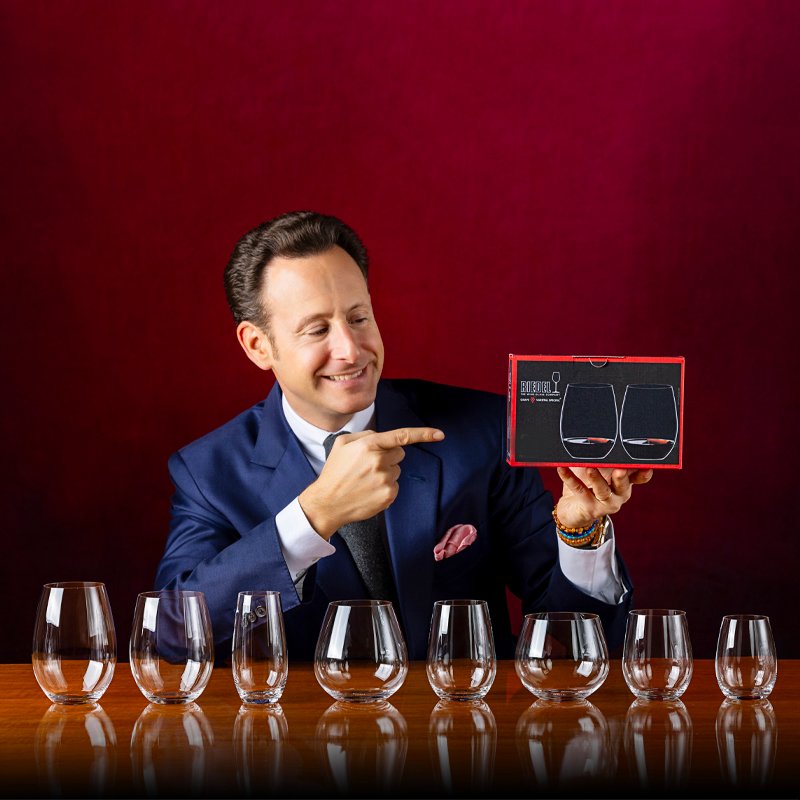 69 Cl Riedel O Wine Bicchiere Vino Rosso Pinot Noir Nebbiolo In Vetro Set 6 Pezzi
