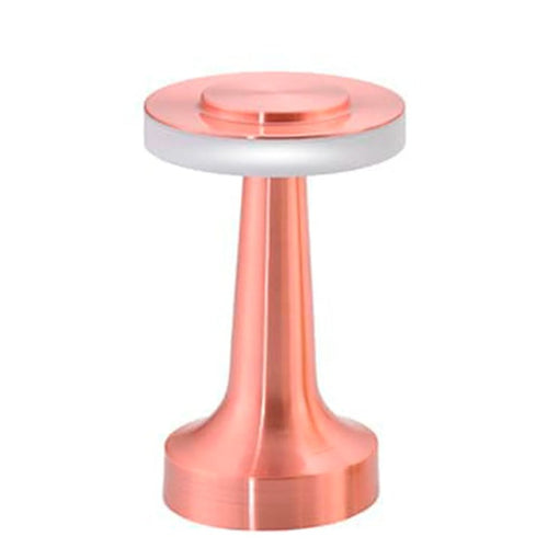 19 3 Cm Disco Lampada Da Tavolo Dimmerabile In Alluminio