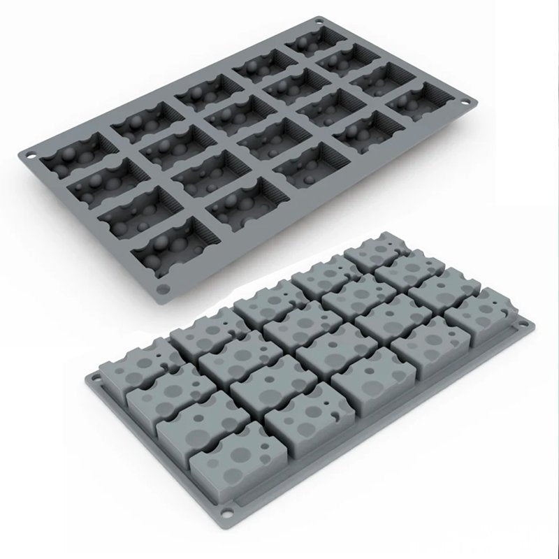 20 Forme Pavoni Gruyere Stampo Decorazioni Groviera In Silicone