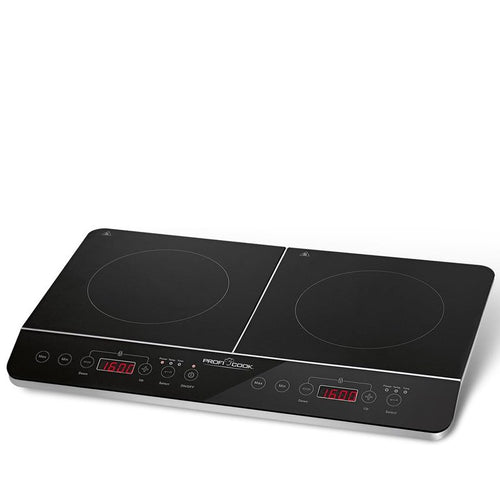 3 4 Kw Proficook Ki1067 Piastra Induzione 2 Fuochi