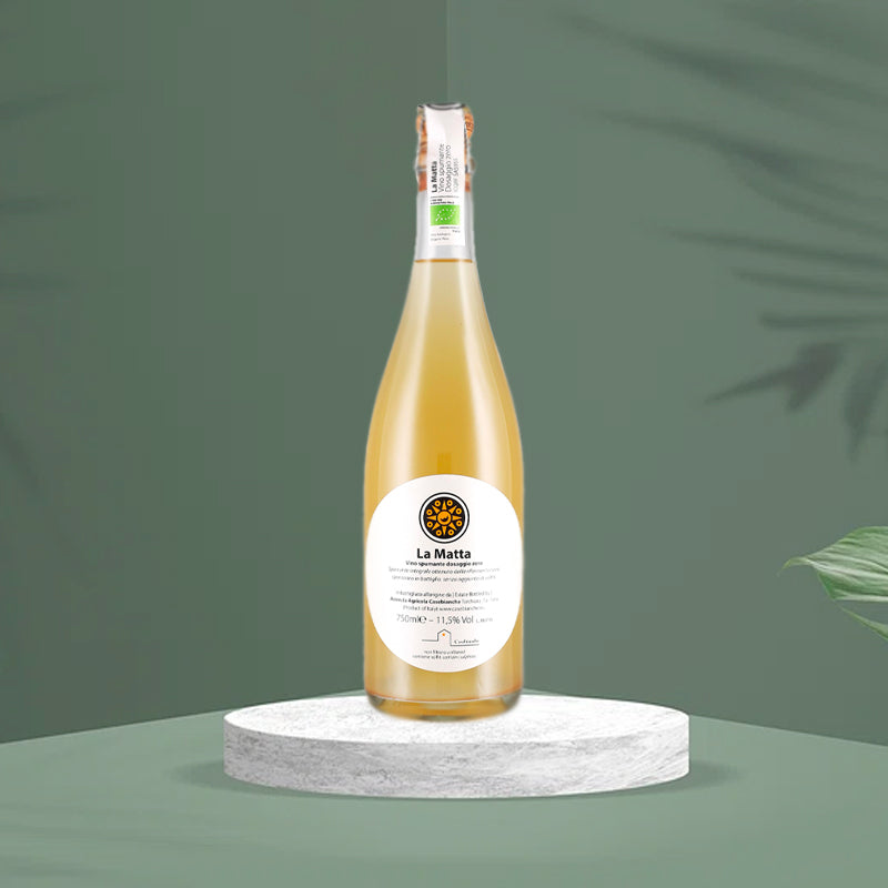 La Matta Spumante Sui Lieviti M F Bio Dosaggio Zero 2023 Azienda Agricola Casebianche