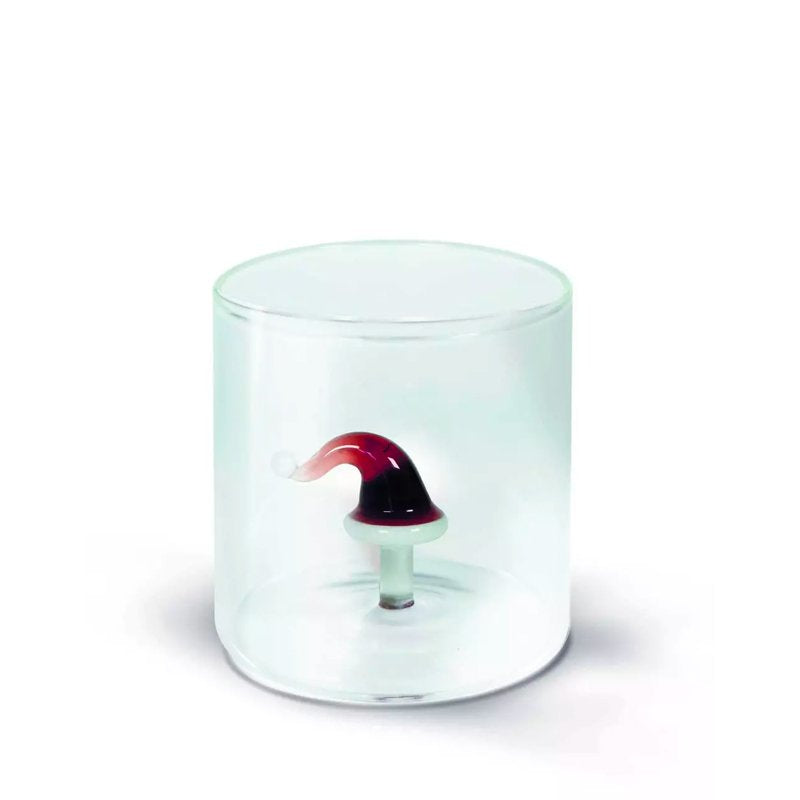 25 cl - Monterey Natale Bicchiere Acqua in Vetro Borosilicato - Set 4 Pz