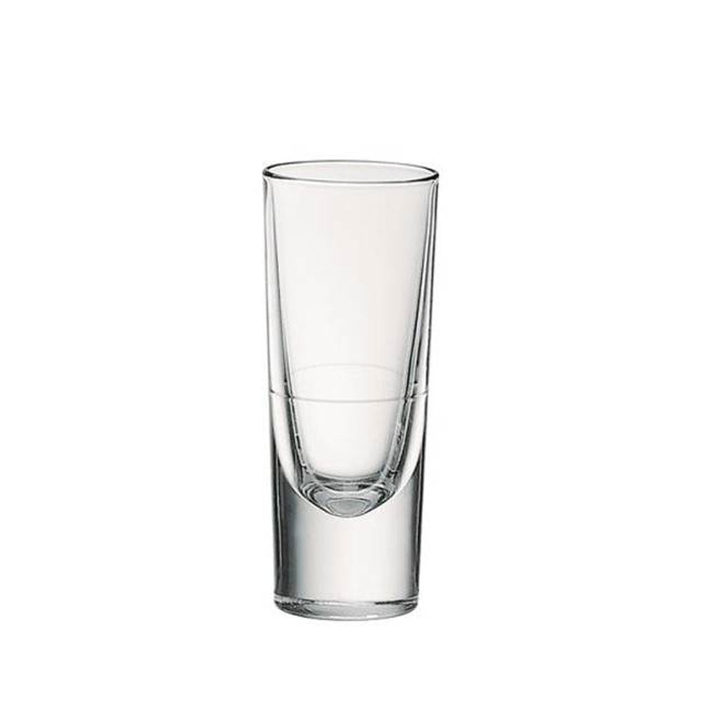 13 cl - Borgonovo Rocky Bicchiere Liquore Shot - In Vetro - Set 6 Pz