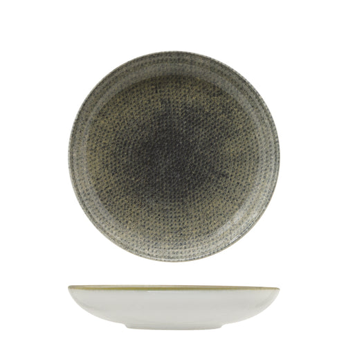 22 Cm Saturnia Nail Piatto Fondo In Porcellana Set 12 Pz