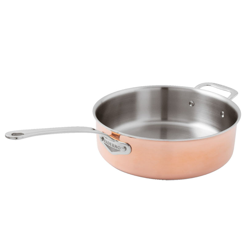 Paderno Serie 15600 Casseruola Bassa Con Manico 3 Ply