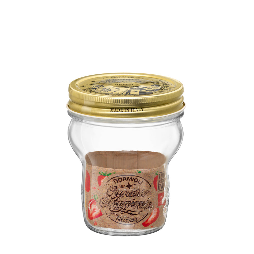 27.5 cl - Bormioli Rocco Quattro Stagioni Vasetto Impilabile In Vetro - Set 12 Pz