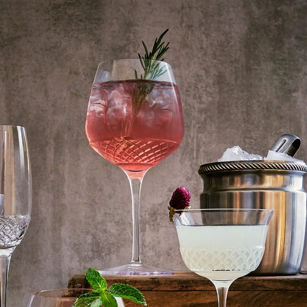 80.5 cl - Bormioli Luigi Gin & Tonic Old Tom Calice Gin Tonic In Vetro Set 2 Pz
