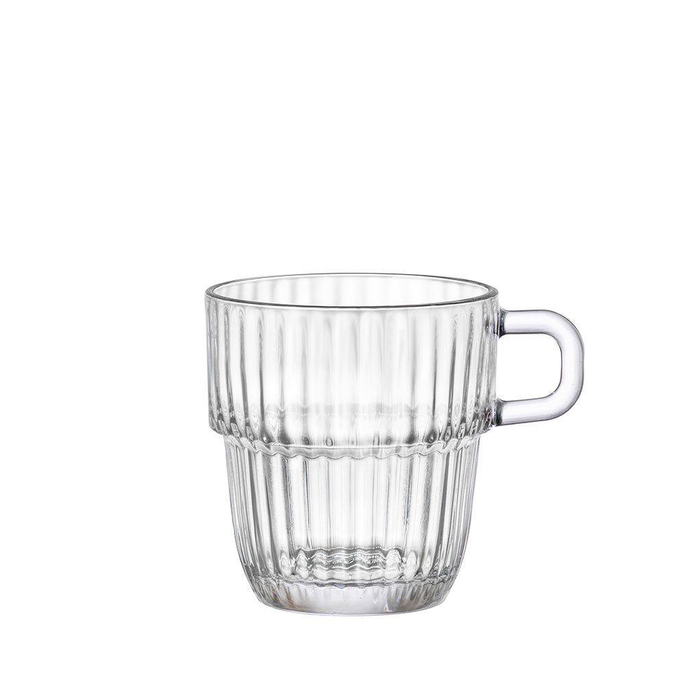 25 cl - Bormioli Rocco Barshine Tea Tazza Tè In Vetro Set 12 Pz