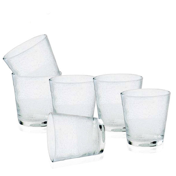 30 cl - Bollicine Water Glasses - Set 6 Pieces