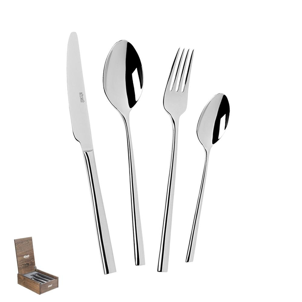 Niagara Cutlery Set Stainless Steel 18/10 Set 24 Pcs