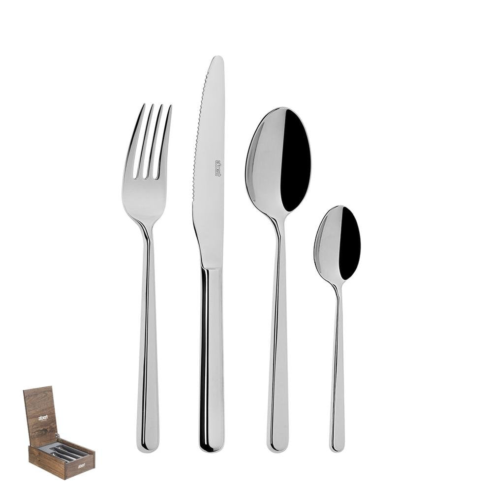 Luna Cutlery Set Stainless Steel 18/10 Set 24 Pcs