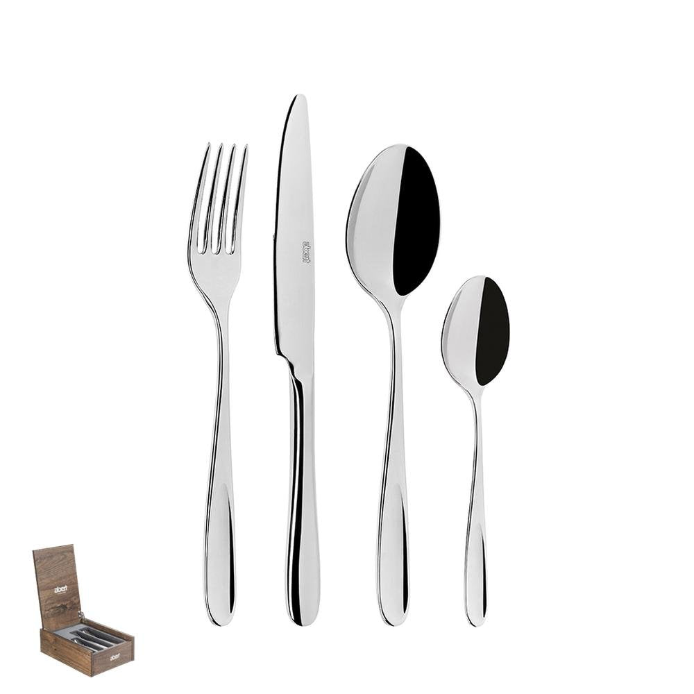 Amarcord Cutlery Set Stainless Steel 18/10 Set 24 Pcs