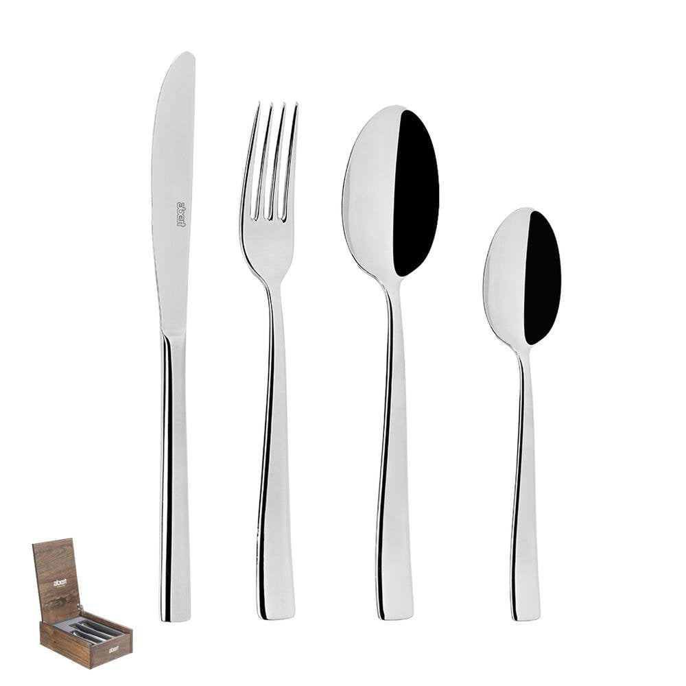 Azzurra Cutlery Set Stainless Steel 18/C Set 24 Pcs
