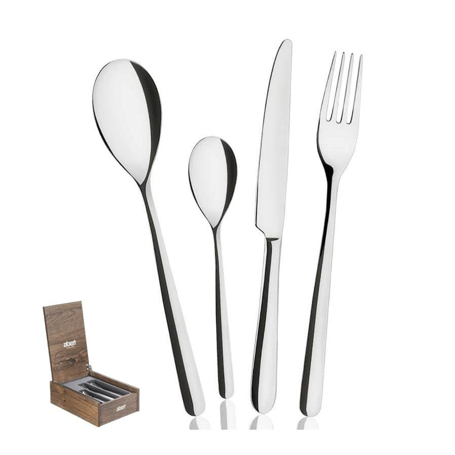 Allegra Stainless Steel Cutlery Set - Set 24 Pieces