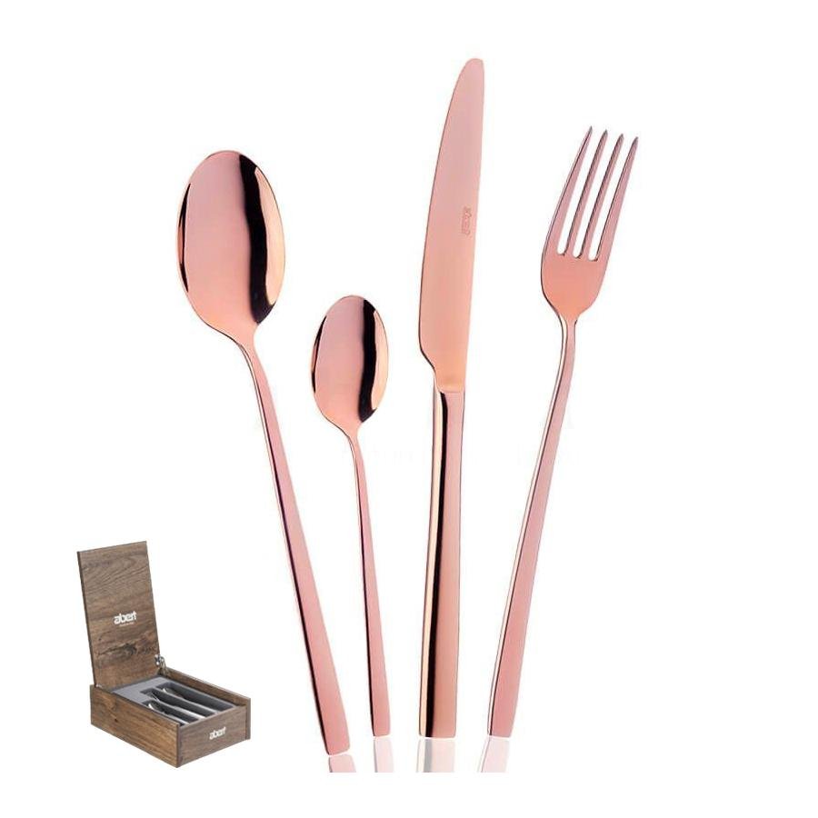 Infinito Stainless Steel Cutlery Set - Set 24 Pieces