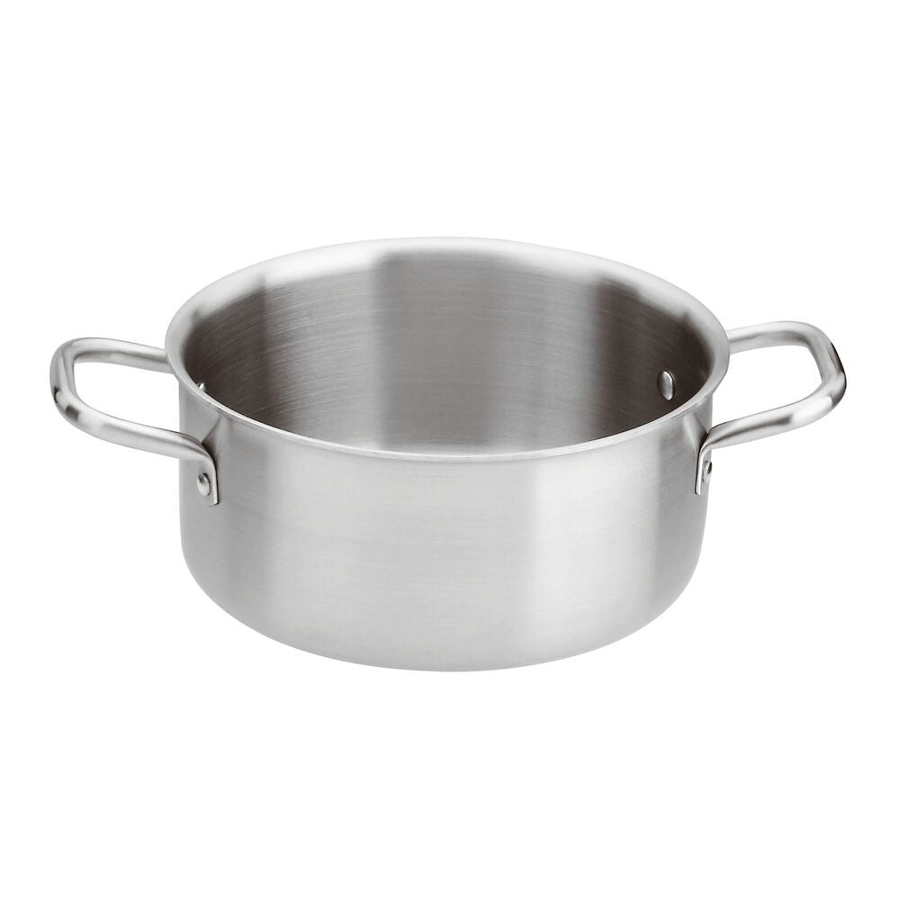 Paderno Series 2500 3-Ply Casseruola Alta con 2 manici In Acciaio Inox