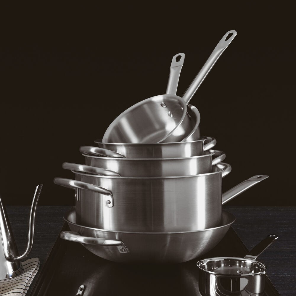 Paderno Series 2500 3-Ply Pentola Media In Acciaio Inox