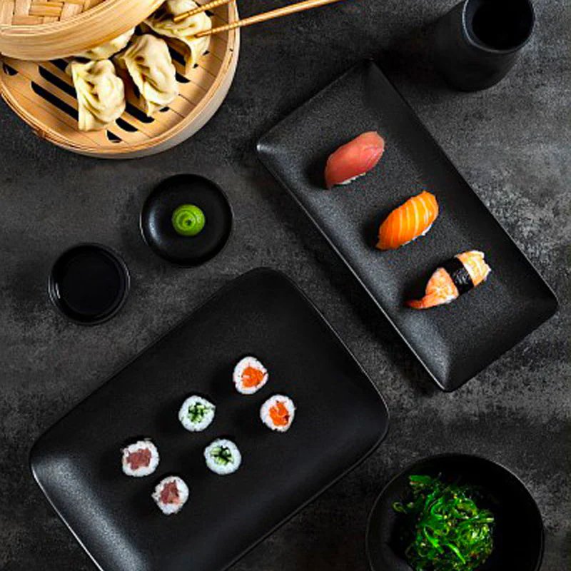 9 Cl Jap Bicchiere Sake In Gres Set 18 Pz
