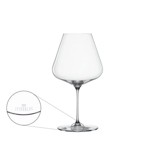 96 cl - Spiegelau Definition Calice Vino Rosso Burgundy In Vetro Cristallino - Set 4 Pz