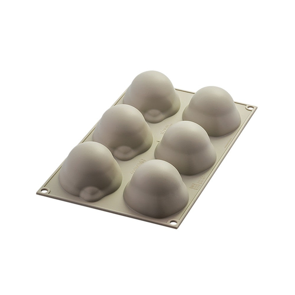 6 Forme - Silikomart Delizia Al Limone Stampo Dolci Frutta Realistica In Silicone Cutter Incluso