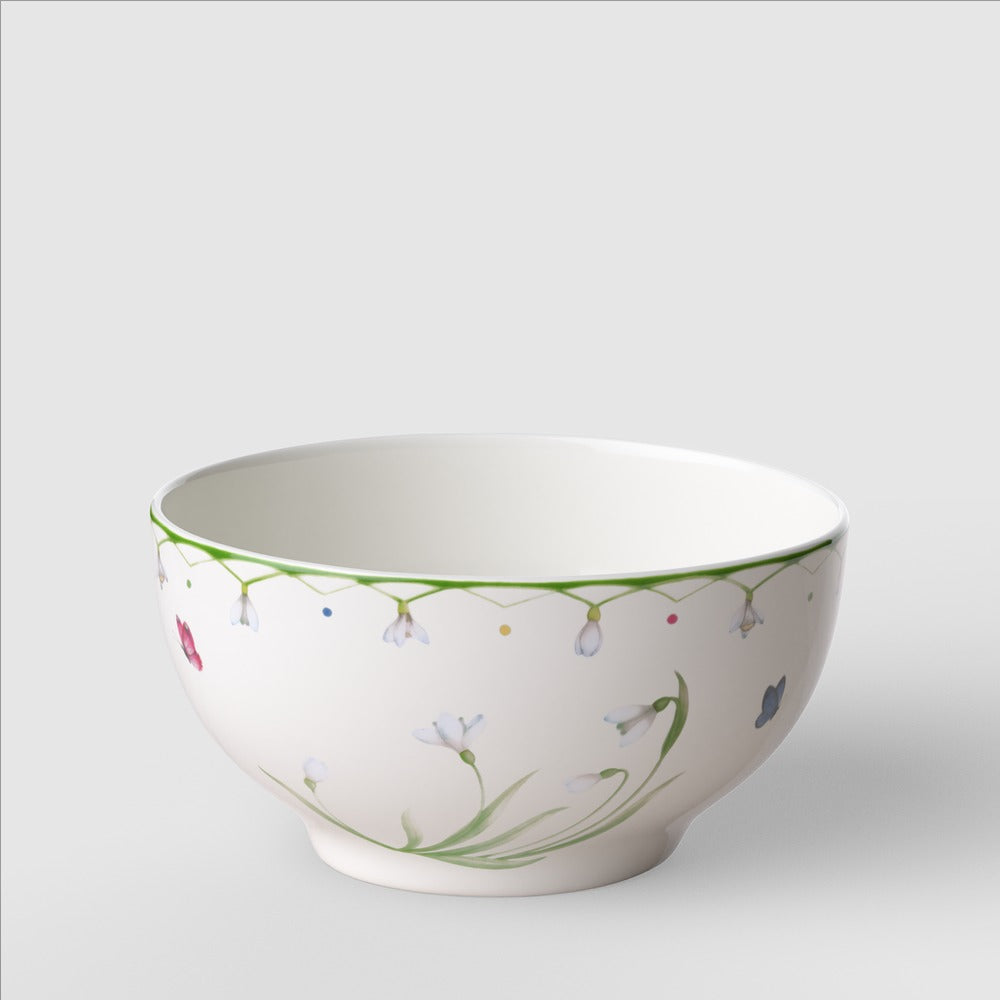 50 cl - Villeroy & Boch Colorful Spring Insalatiera In Porcellana Premium - Set 4 Pz