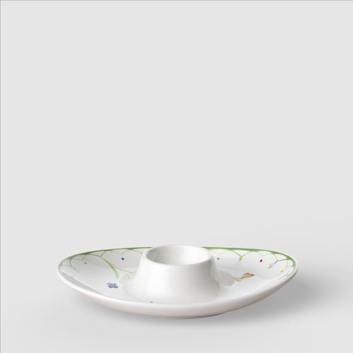 14.5x11 cm - Villeroy & Boch Colorful Spring Portauovo In Porcellana Premium - Set 4 Pz