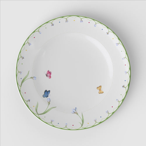 27.4 cm - Villeroy & Boch Colorful Spring Piatto Piano In Porcellana Premium - Set 6 Pz