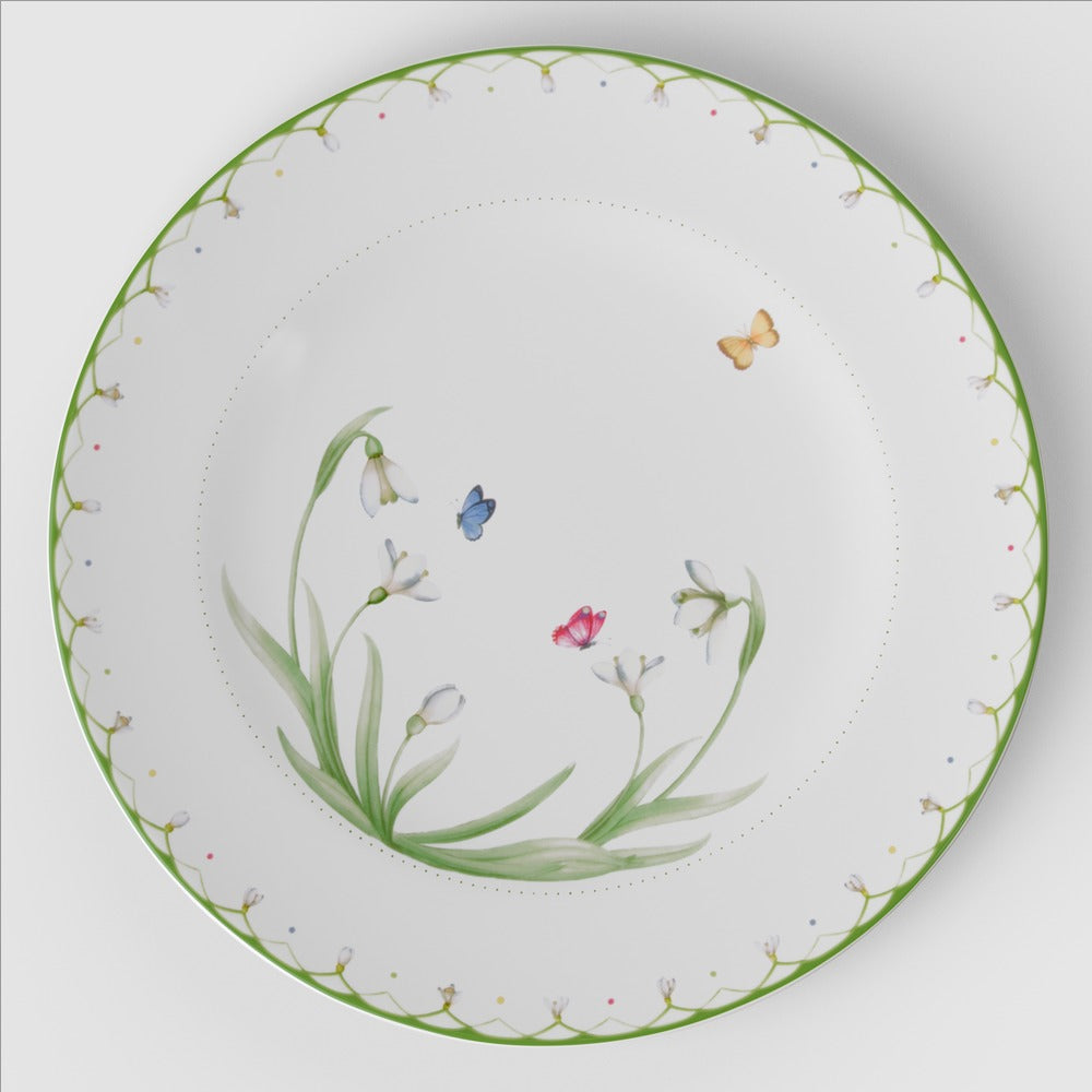 31.9 cm - Villeroy & Boch Colorful Spring Piatto Presentazione Segnaposto In Porcellana Premium