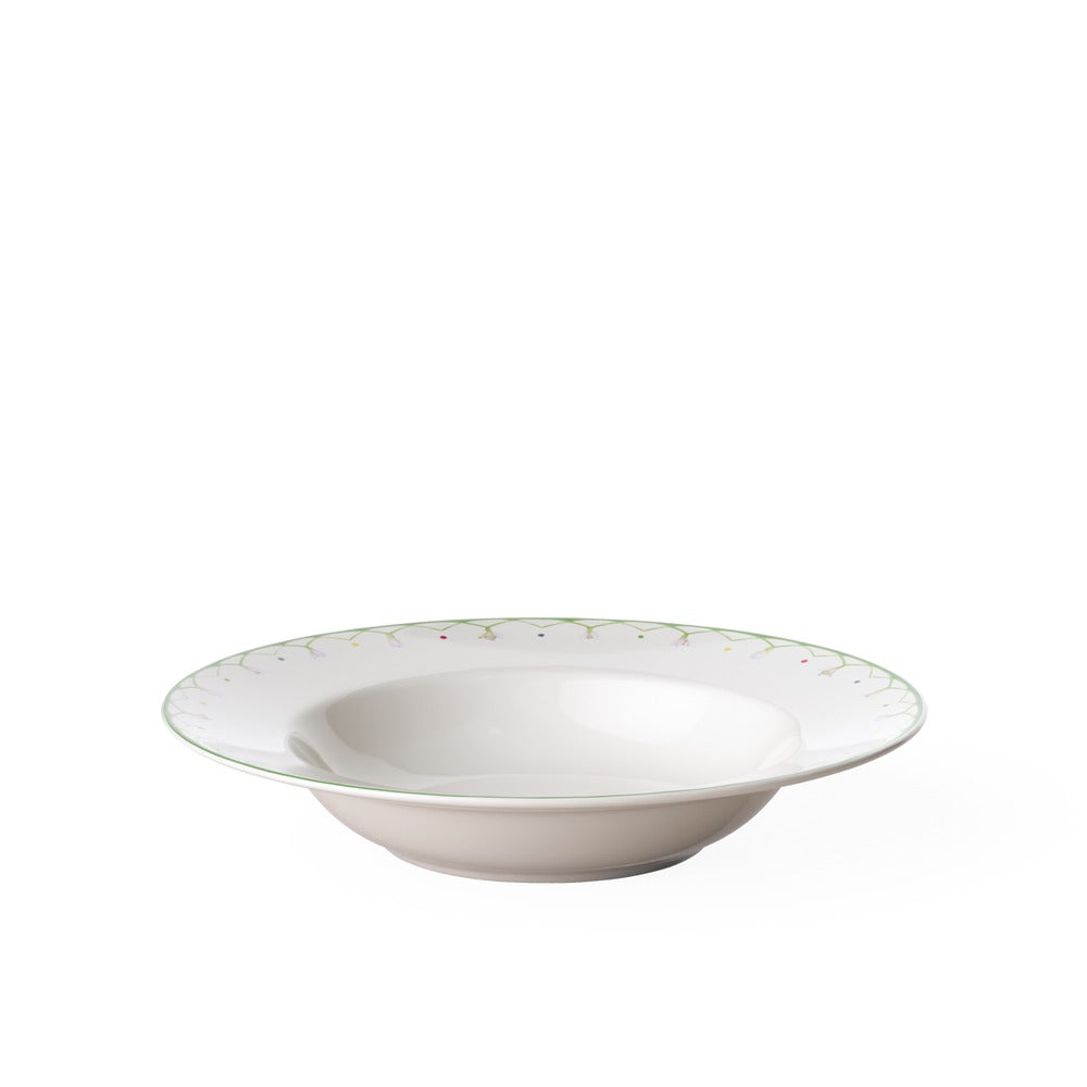 37 cl - Villeroy & Boch Colorful Spring Poiatto Fondo In Porcellana Premium - Set 6 Pz