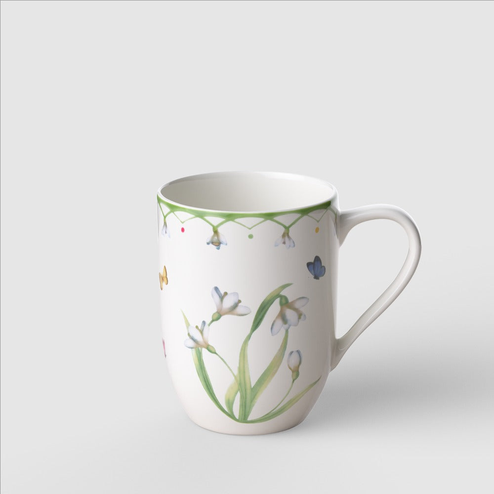 29 cl - Villeroy & Boch Colorful Spring Tazza Mug Con Manico In Porcellana Premium - Set 6 Pz