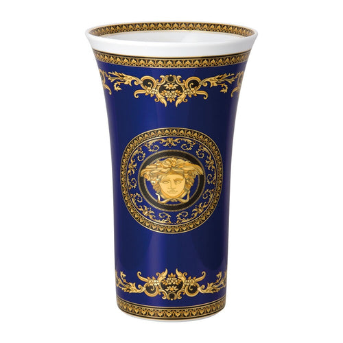 34.5 cm - Versace Medusa Vaso Tavola In Porcellana