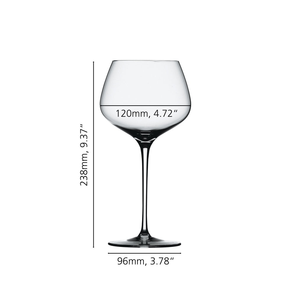 77 cl - Spiegelau Willsberger Anniversary Calice Vino Rosso Burgundy In Vetro Cristallino - Set 4 Pz