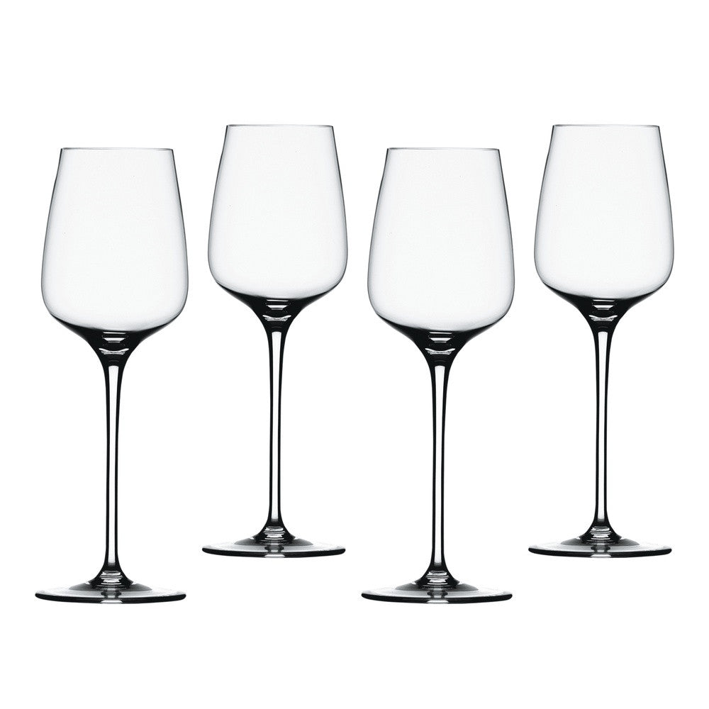 37.8 cl - Spiegelau Willsberger Anniversary Calice Vino Bianco In Vetro Cristallino - Set 4 Pz
