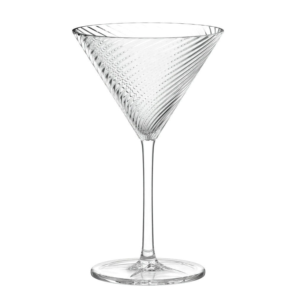 23 cl - Stolzle Lausitz Berlin Calice Cocktail Martini In Vetro Set 6 Pz