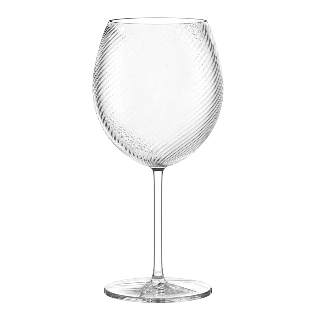 81.5 cl - Stolzle Lausitz Berlin Calice Vino Rosso Ballon In Vetro Set 6 Pz