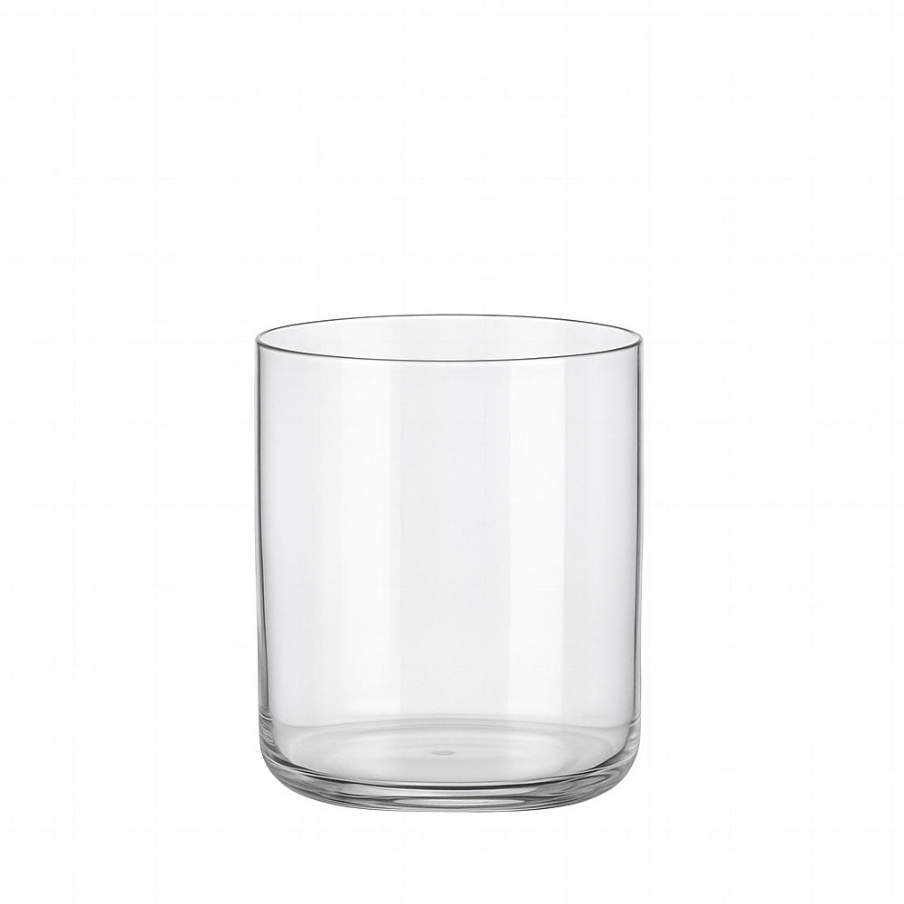 38 cl - Essentia Plume Bicchiere Acqua In Vetro Set 2 Pz