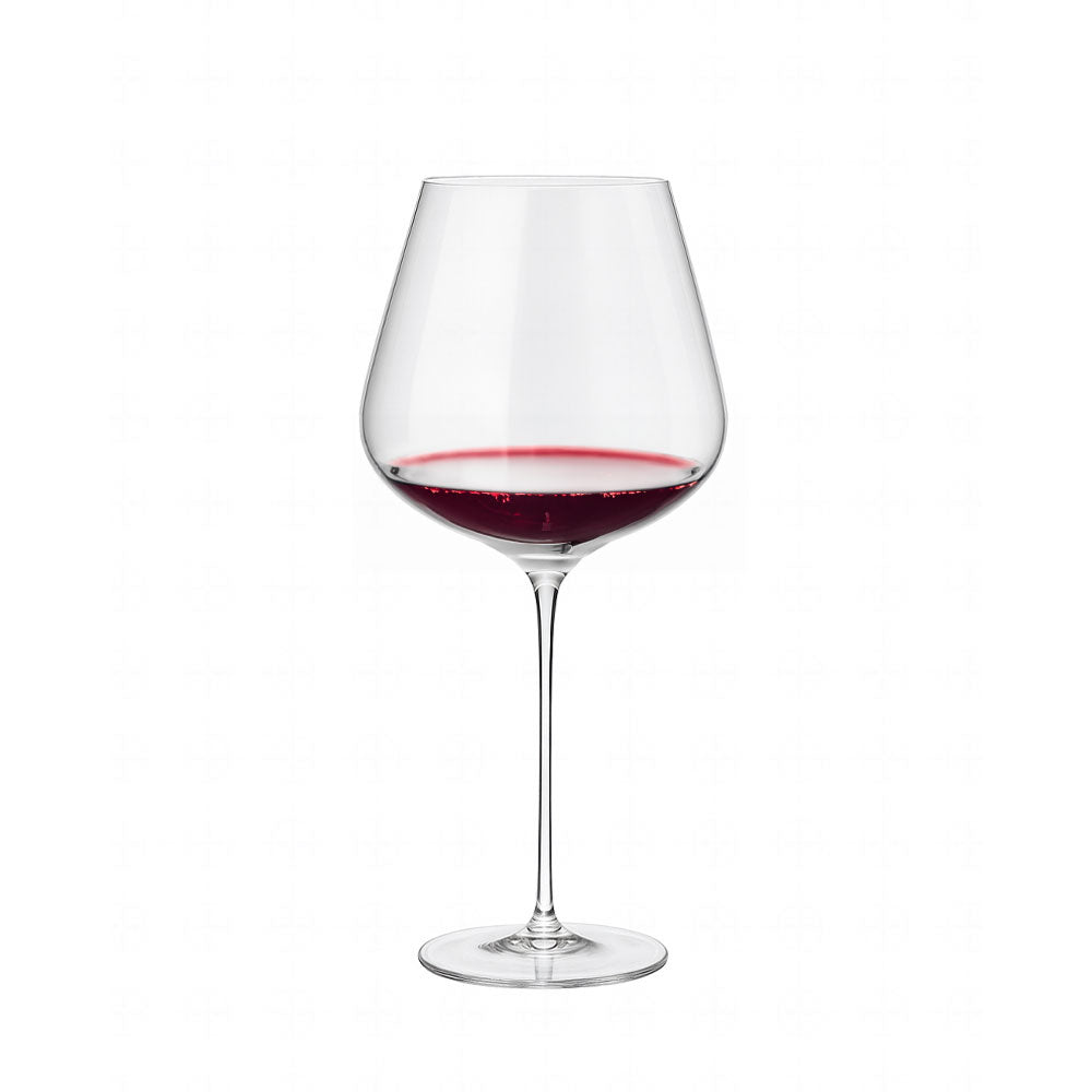 83 cl - Essentia Plume Calice Vino Rosso In Vetro Set 2 Pz