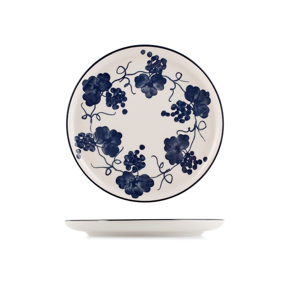 H&H Nordic Provence Servizio Piatti In Stoneware - Set 18 Pz