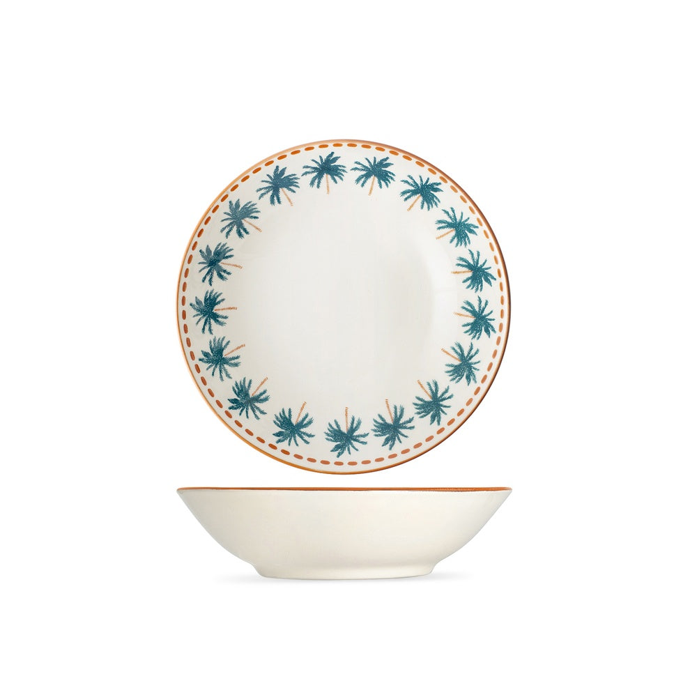 H&H Haiti Servizio Piatti In Stoneware - Set 18 Pz
