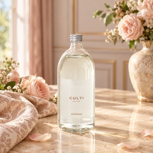 100 cl - Culti Milano Damasque Refill Recharge Diffuseur D'Ambiance
