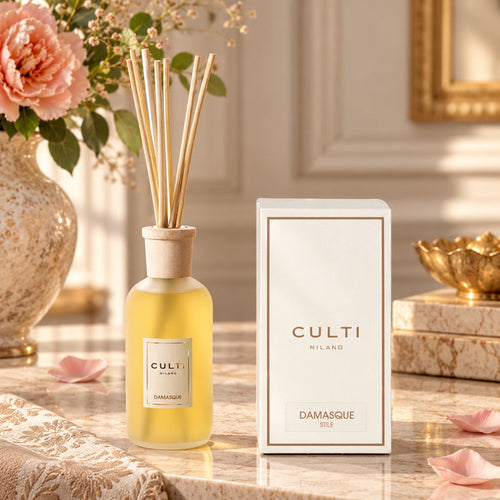 Culti Milano Damasque Stile Classic Diffuseur D'Ambiance Avec Bâtonnets