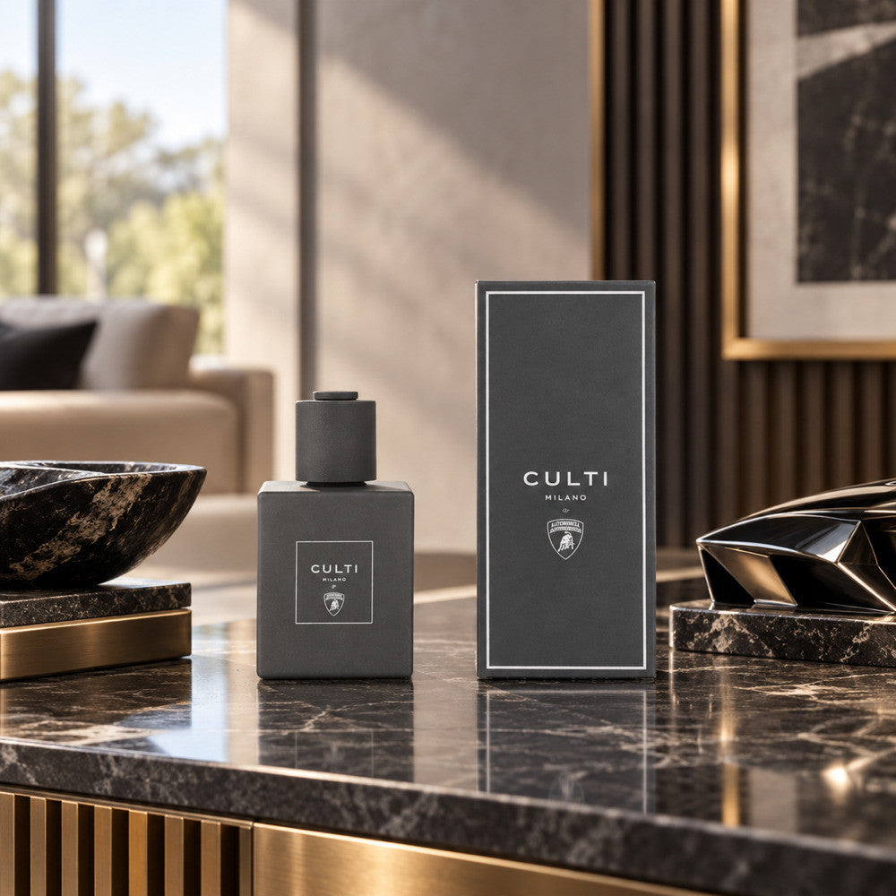 Culti Milano Lamborghini Turbo Noir Diffusore Per Ambienti Con Bastoncini
