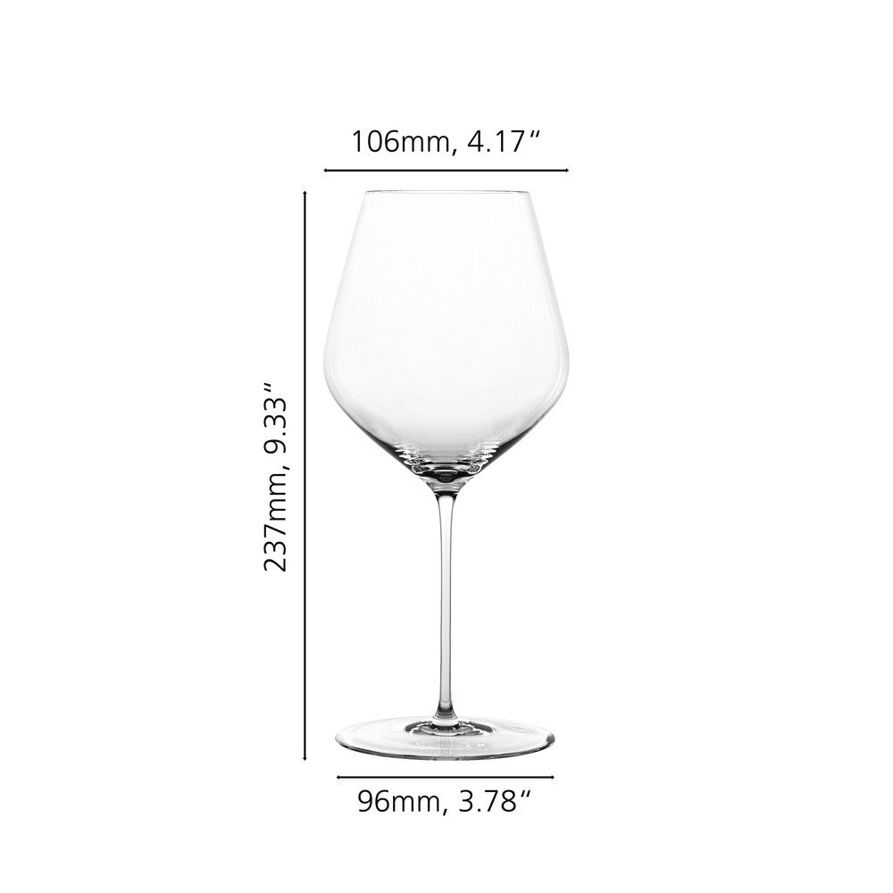73.4 cl - Spiegelau Hi-Lite Calice Vino Rosso Burgundy In Vetro Cristallino - Set 2 Pz
